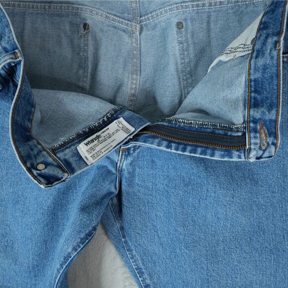 Wrangler Jeans Mens 40x30 Cowboy Cut Regular Fit Denim 47MWZSW Rodeo Work - Picture 5 of 10